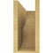 Ekena Millwork 6"W x 18"D x 12"H Classic Greensboro Rough Cedar Woodgrain TimberThane Corbel, Primed Tan CORUR06X18X12GRNRCPR - alternate 4